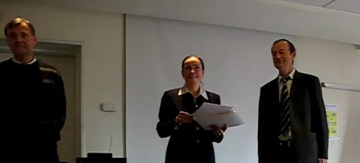 Diplome acordate de organizatori la seminarul UNIDO 2009