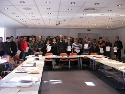 Participanții la seminarul UNIDO de la Hotel IBIS, București, noiembrie 2009